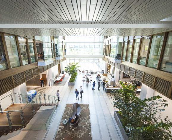  Genentech South San Francisco campus interior 