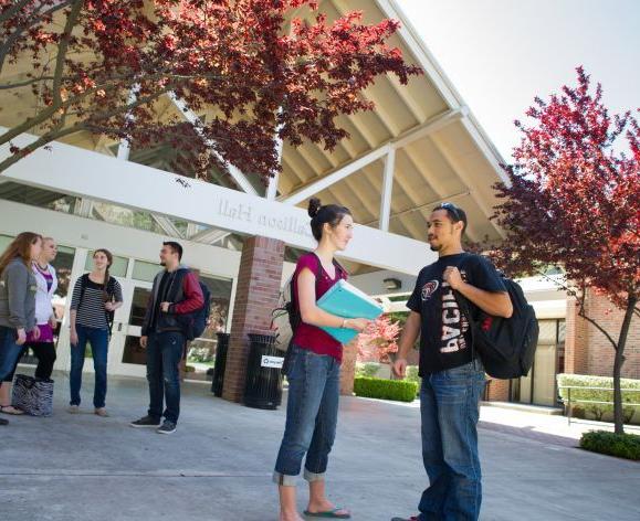 Scholars outside Callison Hall